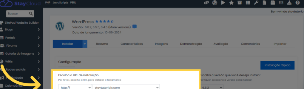 Configurando a URL de instalação e o protocolo HTTPS para o WordPress